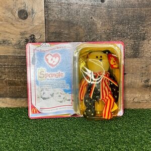 Ty Spangle the‎ Bear McDonald's International Bears II NIB Collectible NWT